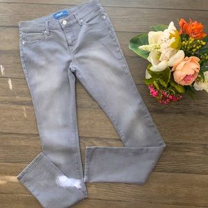 Old Navy Super Skinny adjustable gray jeans
